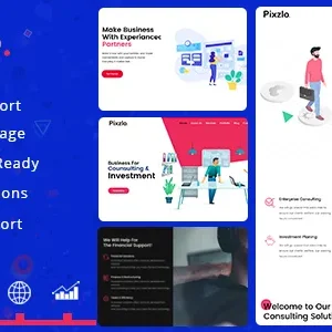 Pixzlo 1.2.0 – Creative WordPress Theme for Professionals
