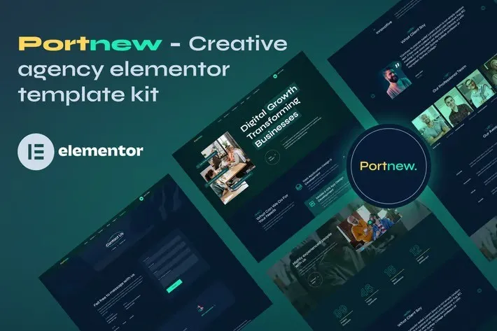 Portnew-Creative-Agency-Elementor-Template-Kit.webp Portnew - Creative Agency Elementor Template Kit - Image 1
