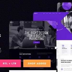 Qutiiz 1.3 – Digital Marketing Agency WordPress Websites