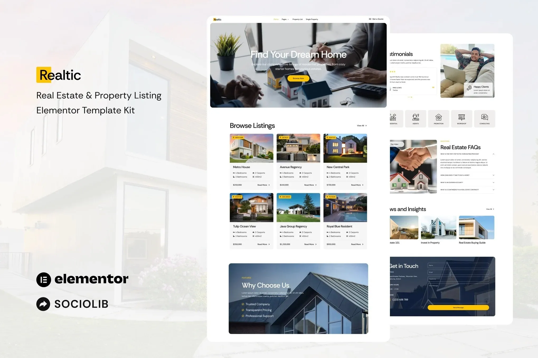 Realtic-Real-Estate-Property-Listing-Elementor-Template-Kit.webp Realtic - Real Estate & Property Listing Elementor Template Kit - Image 1