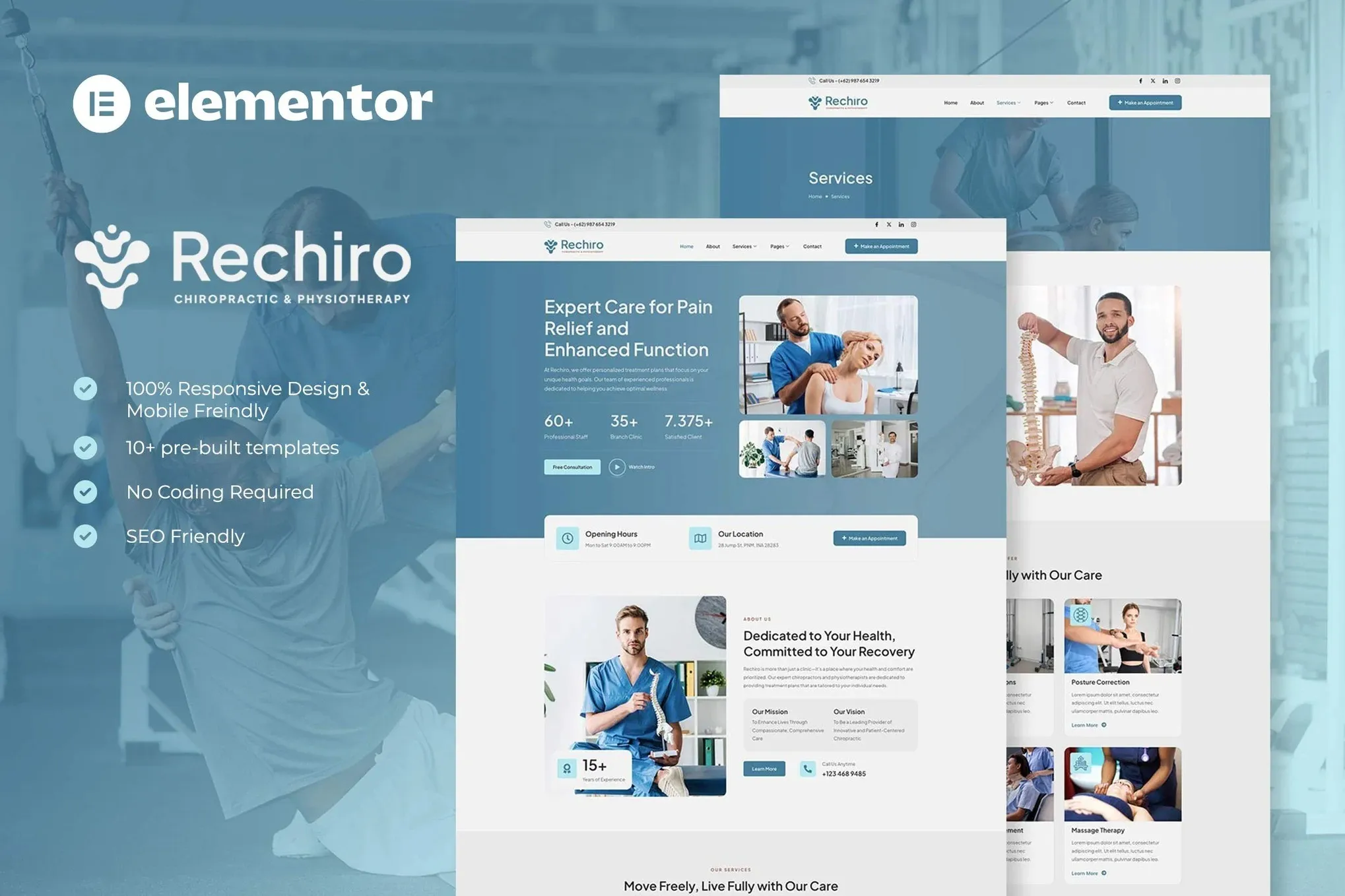 Rechiro-Chiropractic-Physiotherapy-Elementor-Template-Kit.webp Rechiro - Chiropractic & Physiotherapy Elementor Template Kit - Image 1