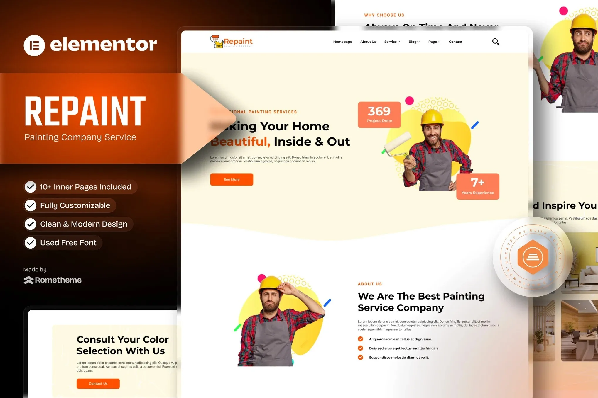 Repaint-Painting-Company-Service-Elementor-Template-Kit.webp Repaint - Painting Company Service Elementor Template Kit - Image 1
