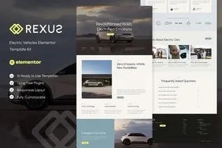 Rexus-Electric-Vehicles-Elementor-Template-Kit.webp Rexus - Electric Vehicles Elementor Template Kit - Image 1