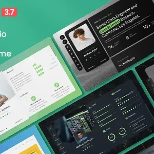 RyanCV 3.8.0 - Resume WordPress Theme
