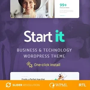 Start It 1.1.8 – Technology & Startup WP Theme