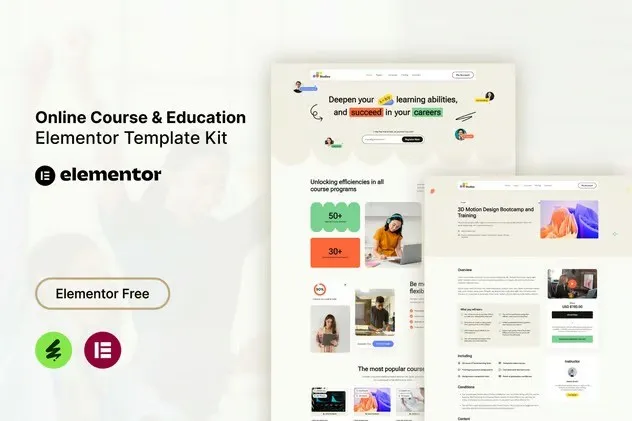 Studiez-Online-Course-Education-Elementor-Template-Kit.webp Studiez - Online Course & Education Elementor Template Kit - Image 1