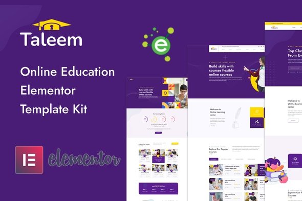 TaleemKit-Cover-Image.jpg Taleem - Online Education Elementor Template Kit - Image 1
