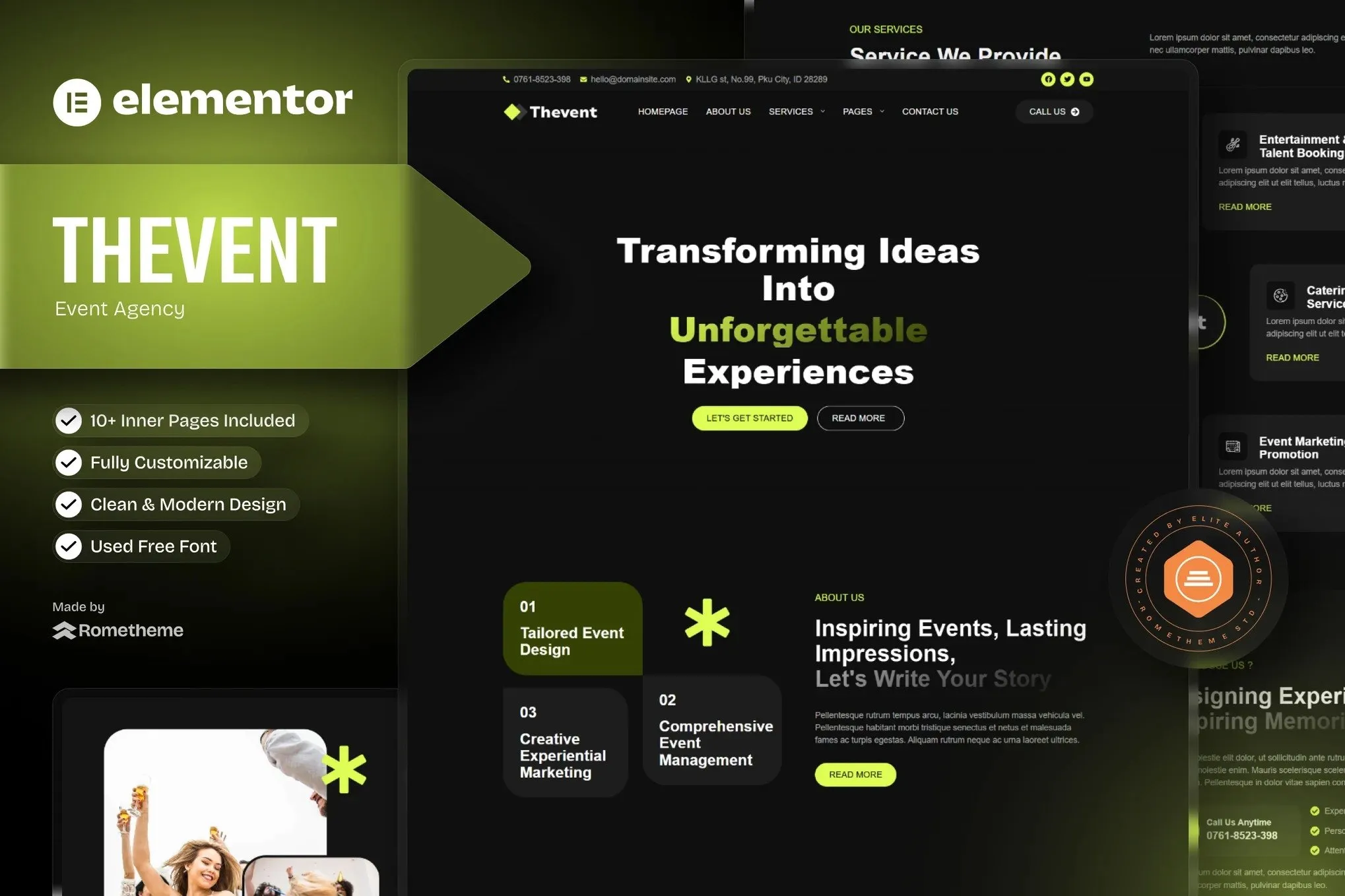 Thevent-Event-Agency-Elementor-Template-Kit.webp Thevent - Event Agency Elementor Template Kit - Image 1