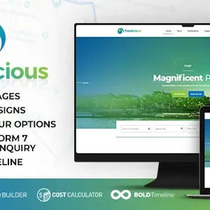 Travelicious 1.5.5 – Tour Operator WordPress Theme