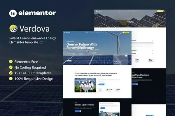 Verdova-Solar-Green-Renewable-Energy-Elementor-Template-Kit.webp Verdova - Solar & Green Renewable Energy Elementor Template Kit - Image 1