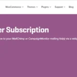 WooCommerce Newsletter Subscription 5.0.0