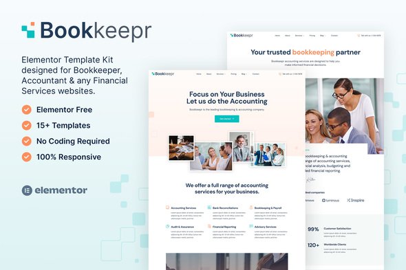 cover-258.jpg BookKeepr – Bookkeeping & Accounting Service Elementor Template Kit - Image 1