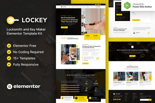 cover-50.jpg Lockey – Locksmith and Key Maker Service Elementor Template Kit - Image 1