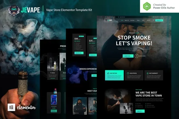 cover-62.webp Jevape – Vape Store Elementor Template Kit - Image 1