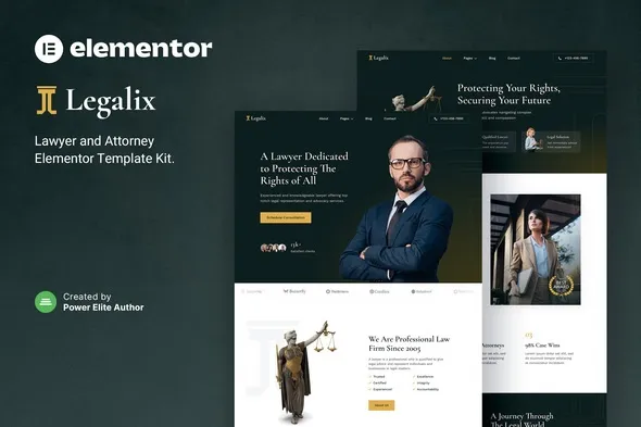 cover-75.webp Legalix – Lawyer and Attorney Elementor Template Kit - Image 1