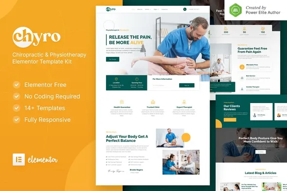 cover-87-1.webp Chyro – Chiropractic & Physiotherapy Elementor Template Kit - Image 1
