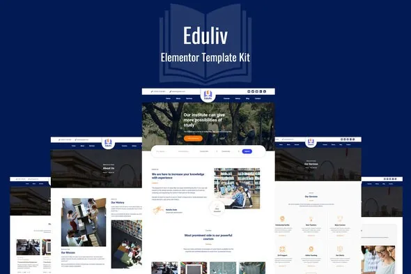 eduliv.webp Eduliv - Education Elementor Template Kit - Image 1