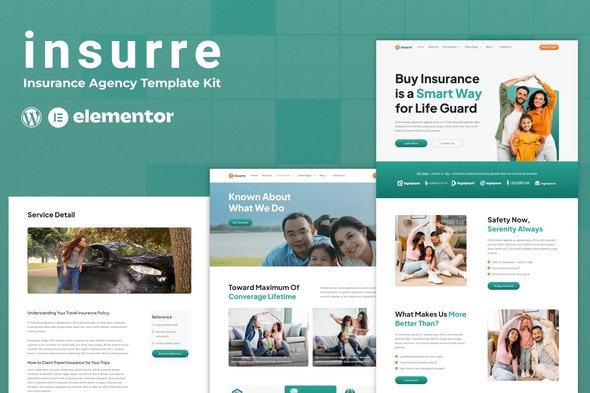 insurre_kit_cover.jpg Insurre - Insurance Agency Elementor Template Kit - Image 1