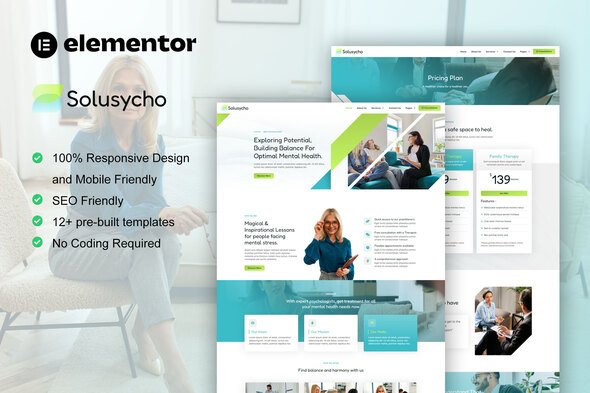 main20preview-14.jpg Solusycho - Psychology & Mental Health Elementor Template Kit - Image 1