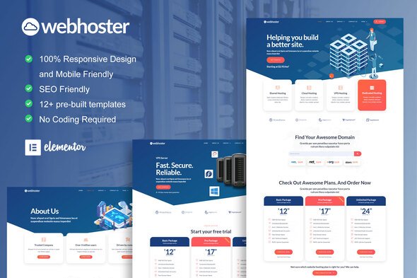 main20preview-26.jpg WebHoster - Web Hosting Service Elementor Template Kit - Image 1