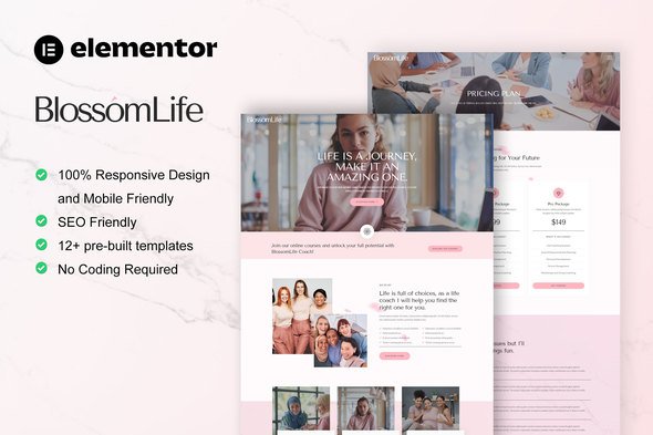 main20preview-29.jpg BlossomLife - Woman Life Coach & Consulting Elementor Template Kit - Image 1