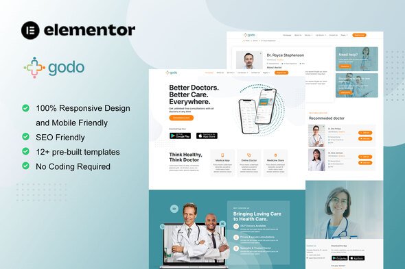 main20preview-52.jpg Godo - Doctor & Medical Saas Elementor Template Kit - Image 1