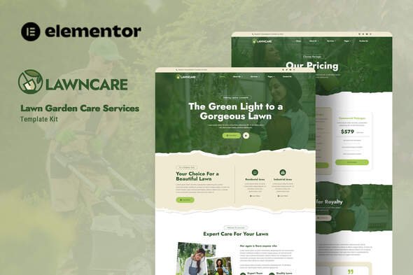 preview20Lawncare201.jpg Lawncare - Lawn Garden Care Service Elementor Template Kit - Image 1