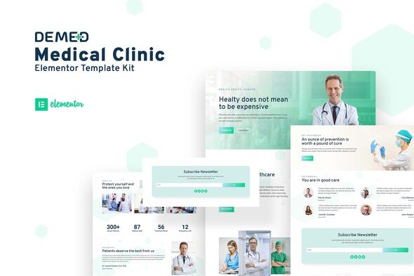 preview20demed.jpg Demed - Medical Clinic Elementor Template Kit - Image 1