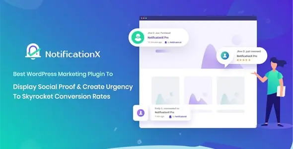 NotificationX-Pro.webp NotificationX Pro 3.2.3 - Best WordPress Notifications Plugin - Image 1